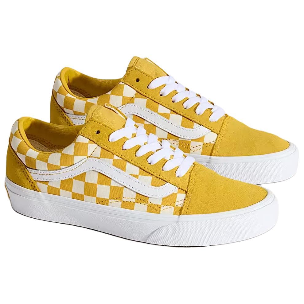 Кроссовки Vans Old Skool Скейтборд Кроссовки Женские Желтые - изображение 2