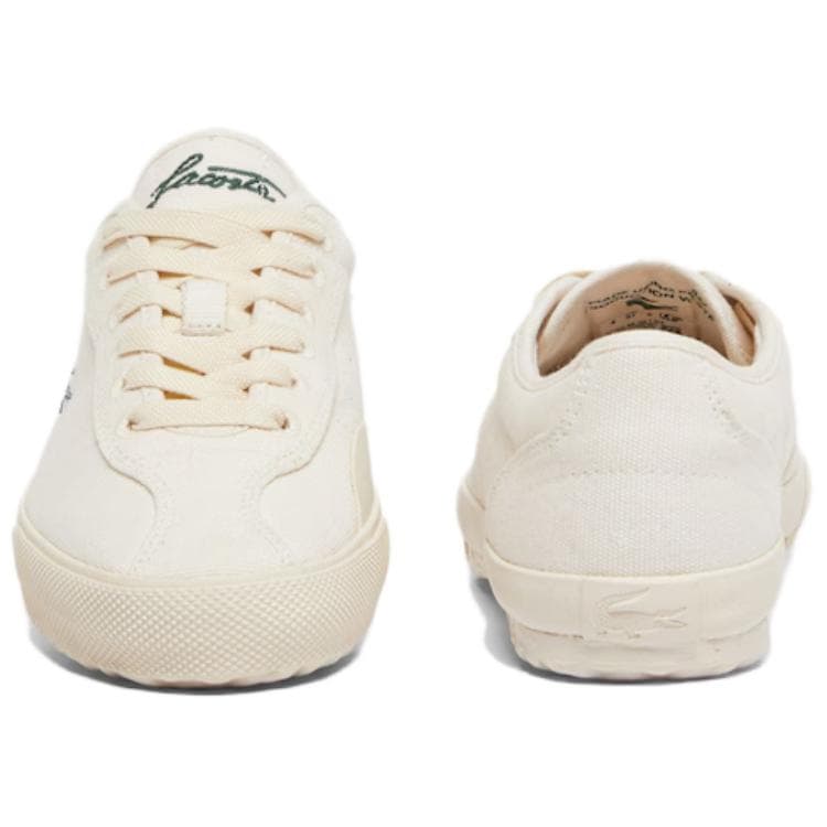 Кроссовки LACOSTE Повседневная обувь Женская Бежевая - изображение 3