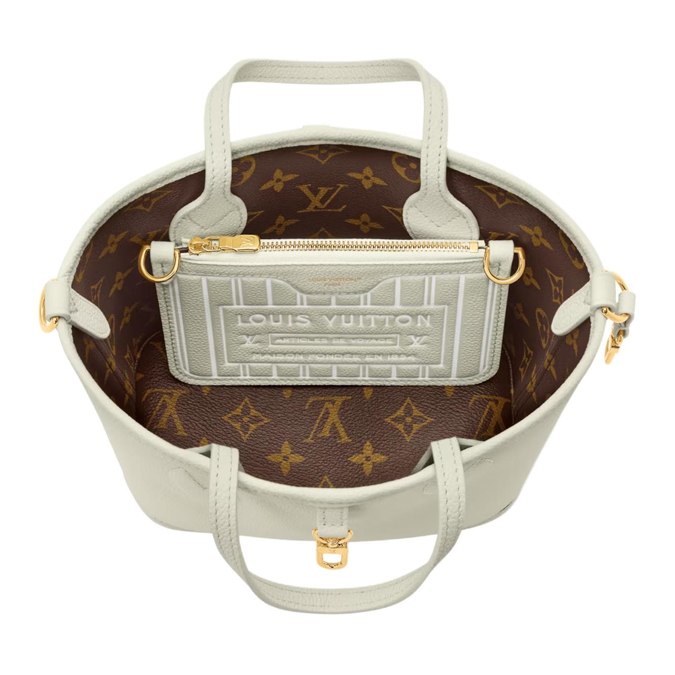 Сумка LOUIS VUITTON NEVERFULL INSIDE OUT BB Tote - изображение 3