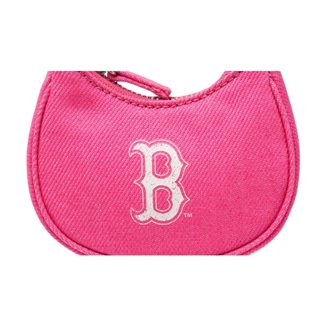 Портмоне MLB Boston Red Sox Хлопковый Кошелек для монет Мини Женский Розовый - изображение 5