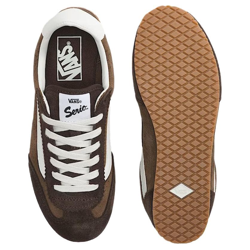 Кроссовки Vans Super Lowpro Низкий Топ Повседневная Обувь Унисекс Кофейный Коричневый - изображение 4