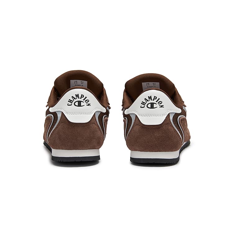 Кроссовки Champion Low-Top Повседневная Обувь Женская Чизел Коричневый Серебряный Белый - изображение 4