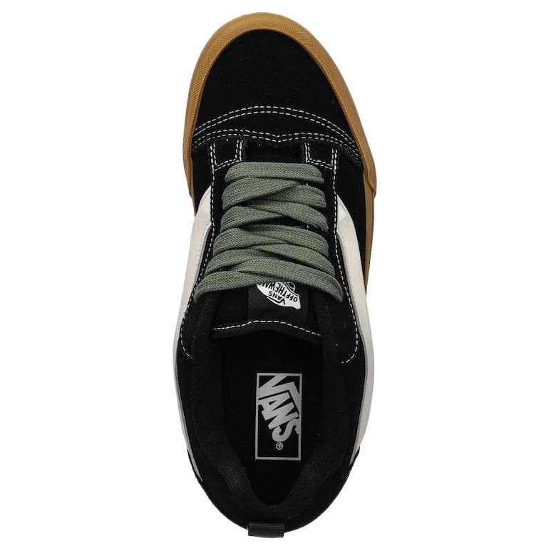 Кроссовки Vans Knu Skool Скейтборд Обувь Женская Черная - изображение 3