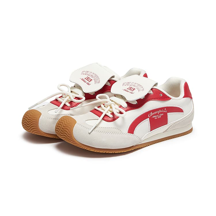 Кроссовки Champion Low Top Повседневная обувь Женская Молочно-белый Aurora Red - изображение 3