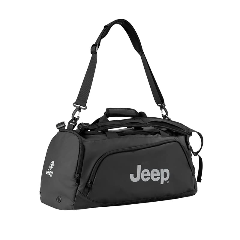 Спортивная сумка Jeep Полиэстеровая спортивная сумка унисекс черная - изображение 1