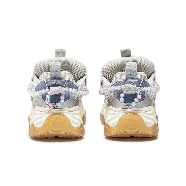 Кроссовки Champion Low Top Повседневная обувь Женская Серебряный Белый Галактический Сиреневый - изображение 4
