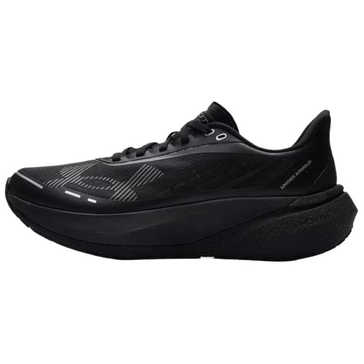 Кроссовки для бега Under Armour Устойчивая к истиранию Дышащая Низкая Обувь для Беговых Тренировок Женская Черная - изображение 1