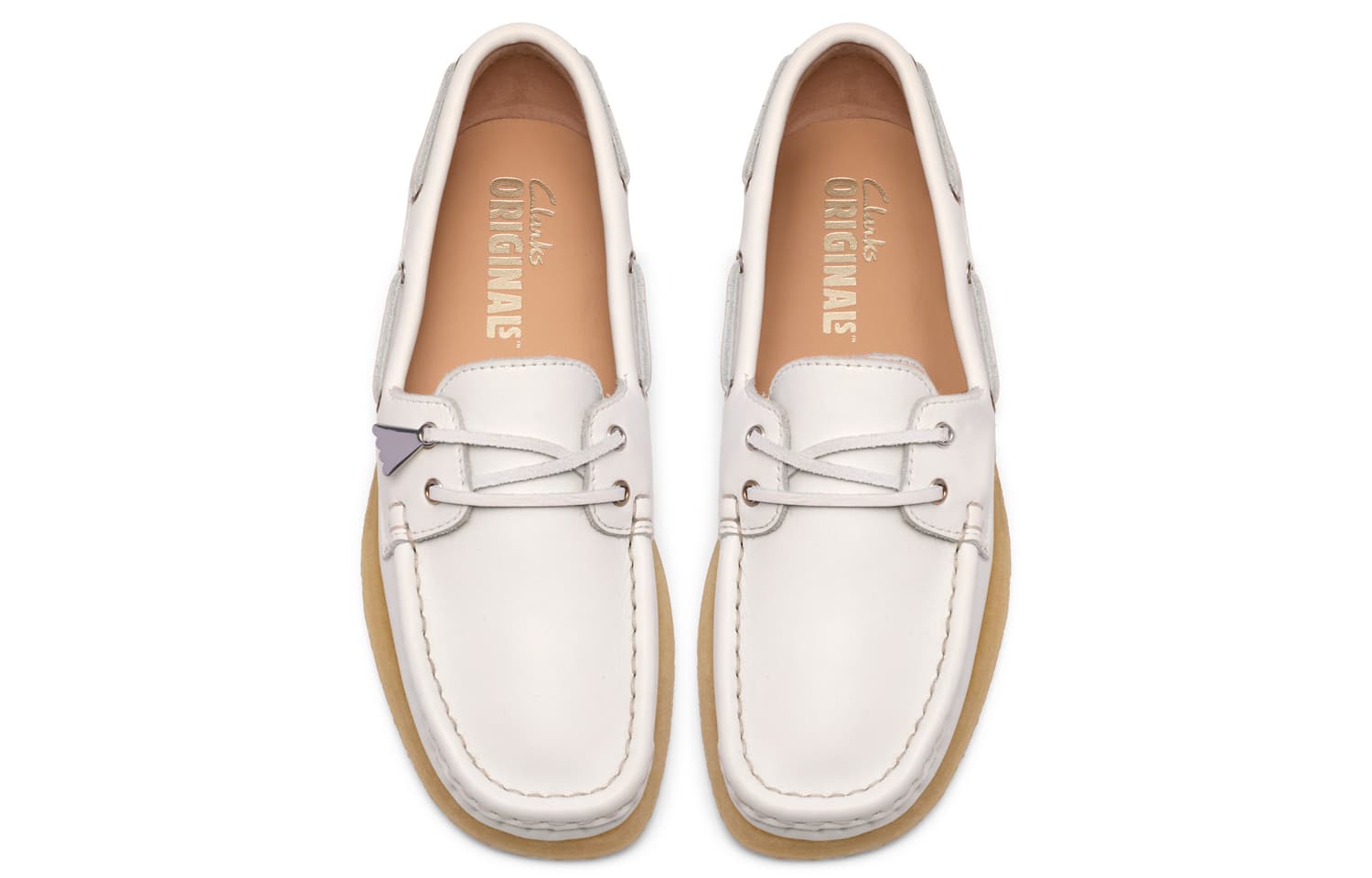 Лоферы Clarks Лоферы Белый 261864754 Женские - изображение 3