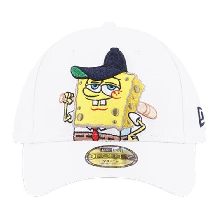Кепка New Era Хлопок Ткань Кепки Детские Белые - изображение 2