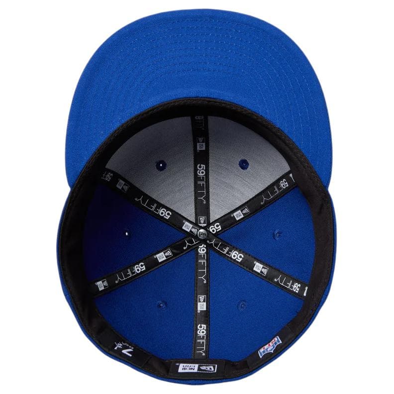 Кепка New Era 59FIFTY Полиэстеровые кепки из полиэстерового волокна унисекс королевский синий - изображение 4