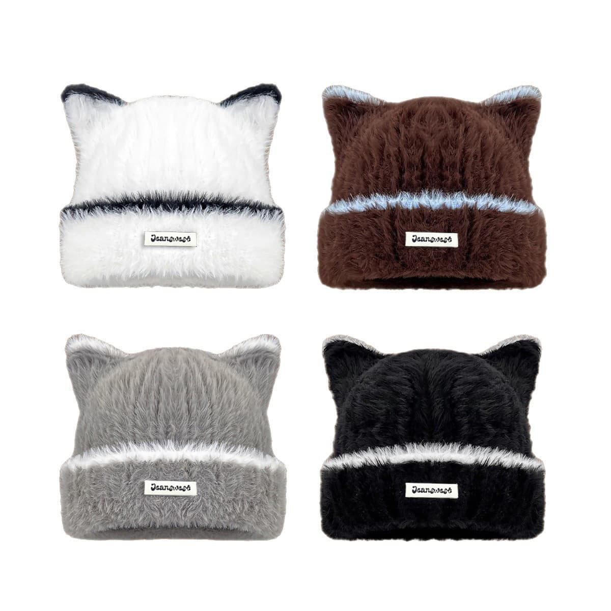 Шапка JEANSWEST Полиэстер Beanies Женские - изображение 2
