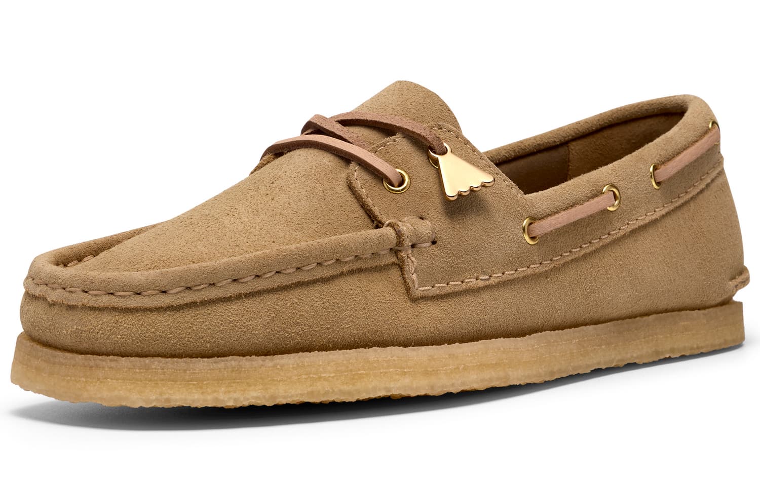 CLARKS Спилок коровья Топсайдеры Женские Желтый - изображение 2