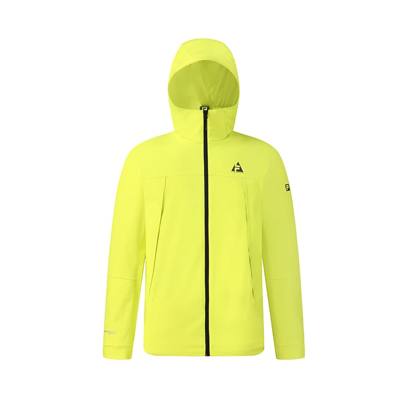 Куртка FILA EXPLORE Куртка Мужская Оливково-желтая Зеленая - изображение 3