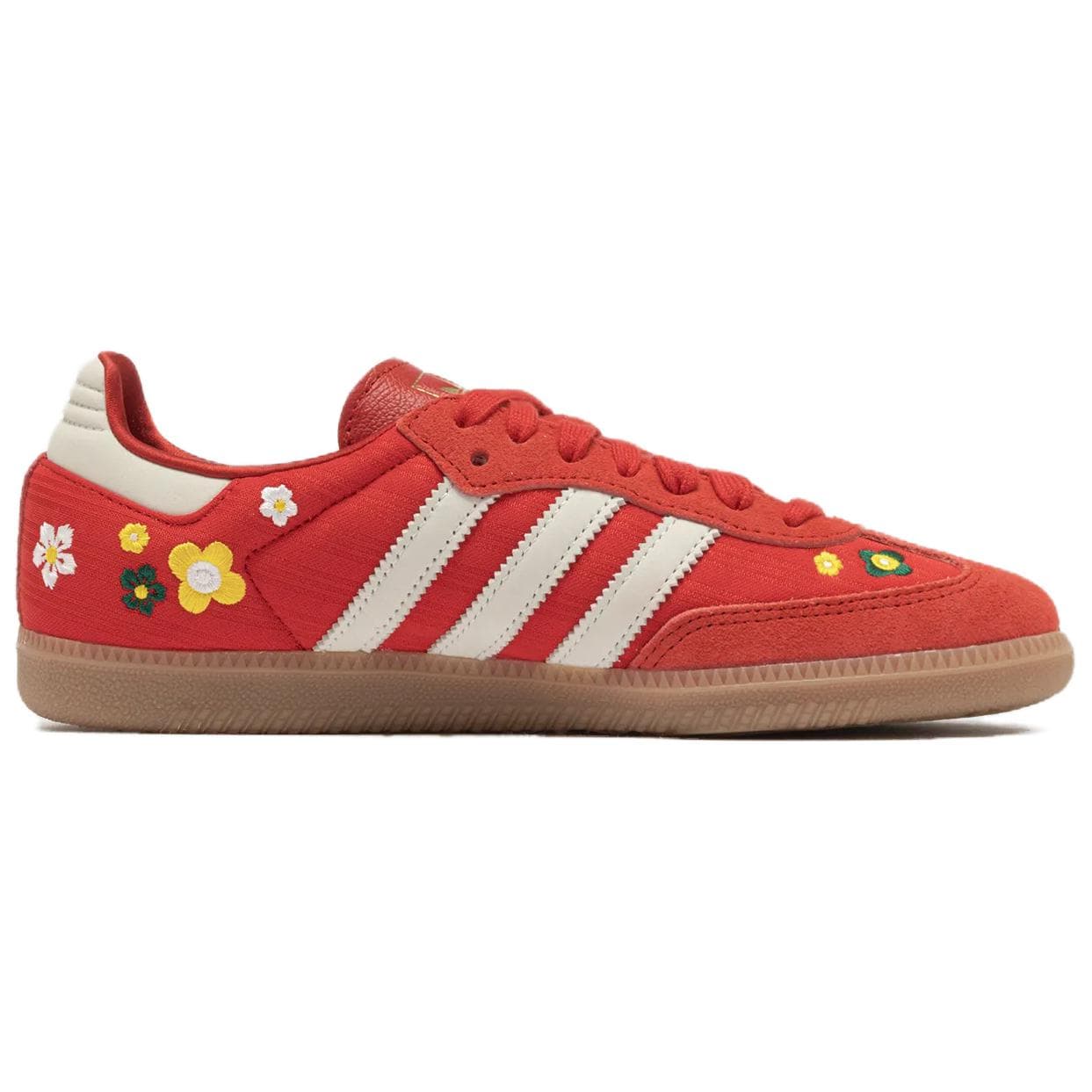 Кроссовки Adidas Originals Samba OG Кеды немецкой армии (GAT) Женские Красные - изображение 2