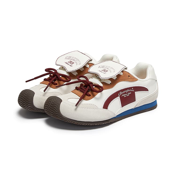Кроссовки Champion Low-Top Повседневная Обувь Женская Молочно-Белый Преппи Красный - изображение 3
