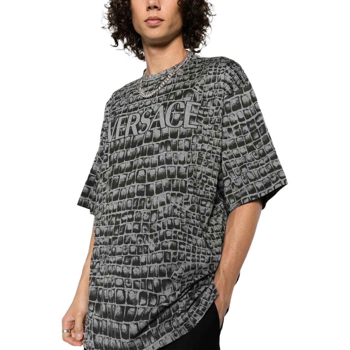 Футболка VERSACE Coccodrillo Logo T-Shirt T - изображение 3