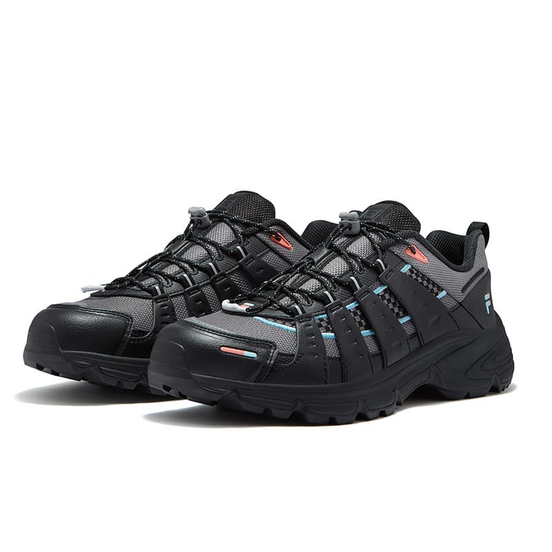 Кроссовки FILA FUSION COMO X Низкий Топ Уличная Обувь Мужская Черная - изображение 3