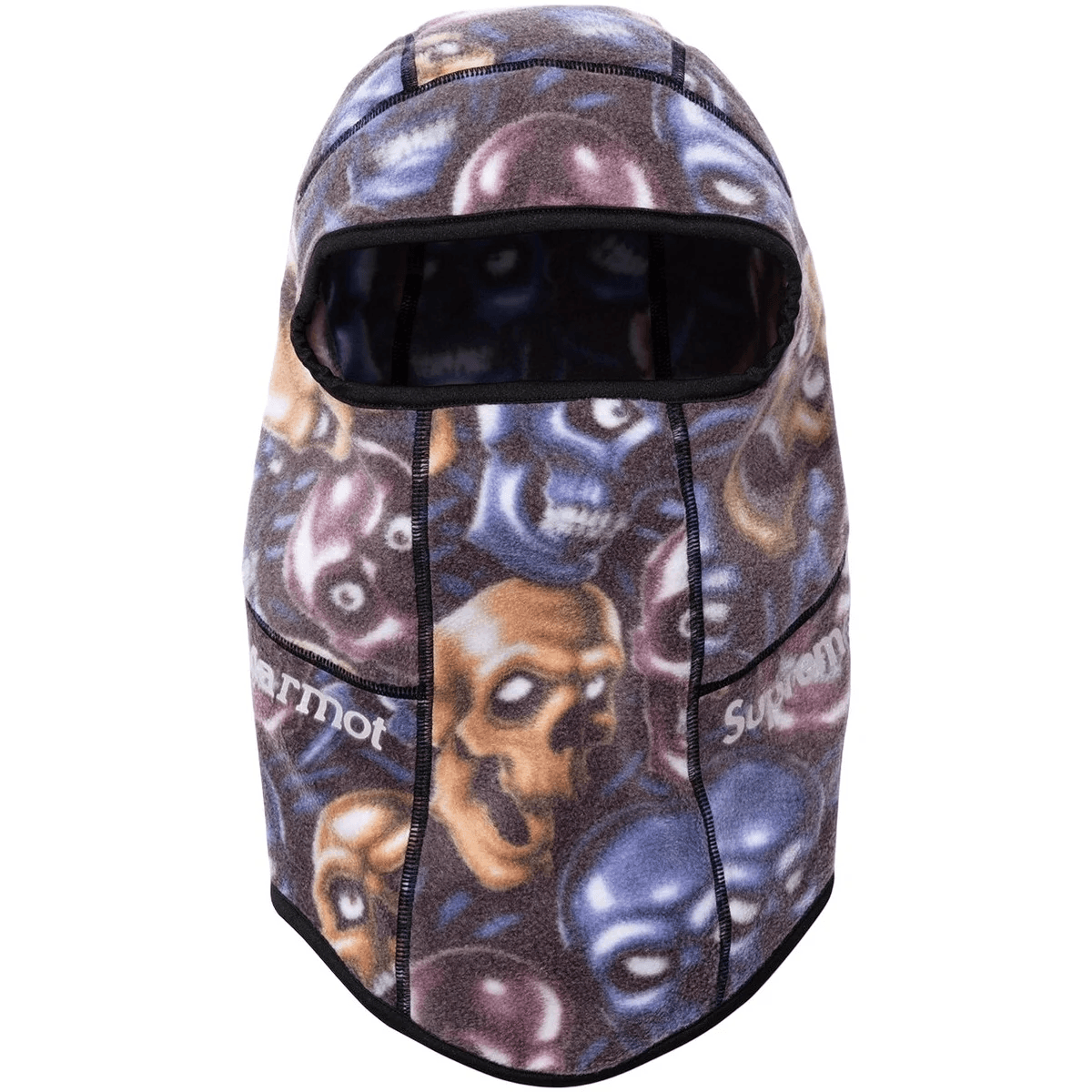 Головной убор Supreme X Marmot Флисовые Шапки и Кепки Унисекс Фиолетовый Синий Коричневый Желтый - изображение 1