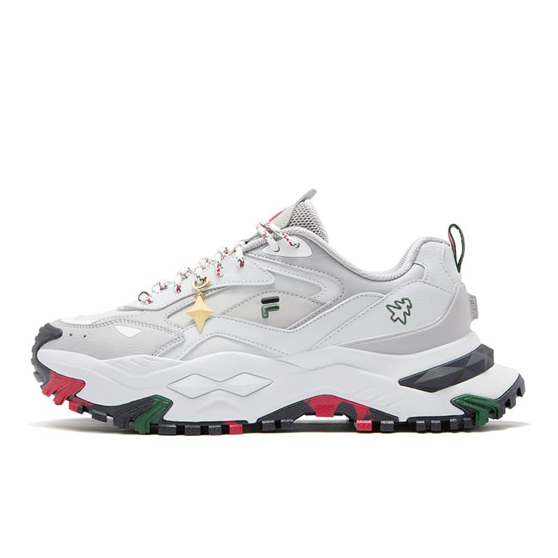 Кроссовки FILA FUSION Bianco Shoes DX Амортизация Устойчивость к истиранию Легкий Увеличение Высоты Низкий Верх Подошва Обувь - изображение 1