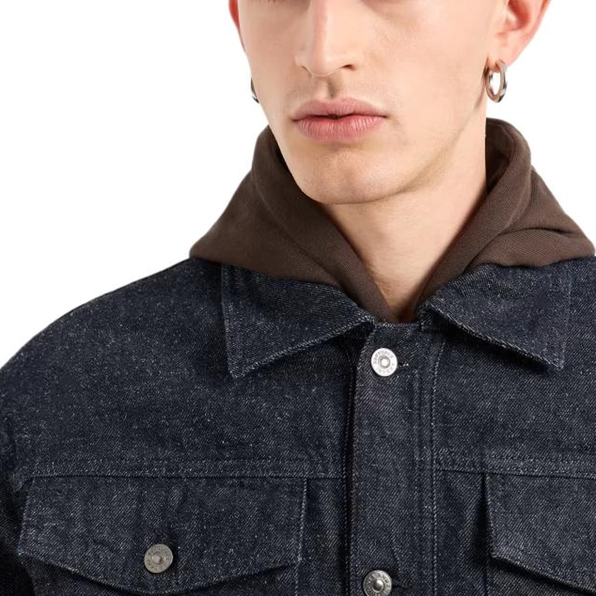 Куртка ARMANI EXCHANGEAE FW24 Куртки и Пальто Мужской Синий - изображение 5