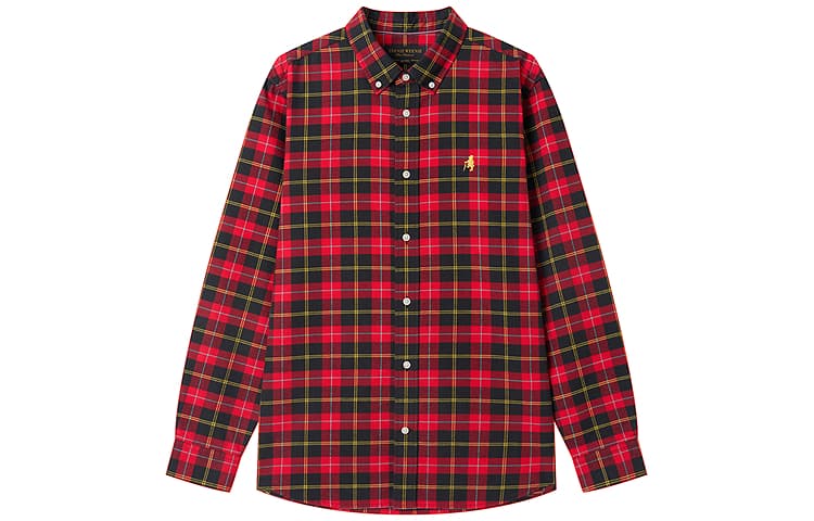 Рубашка Teenie Weenie Men American Old Money Style Collection Красный Мужской Рубашки - изображение 1