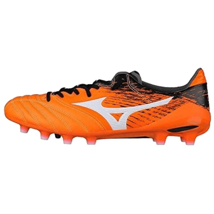 Кроссовки для футбола Mizuno Morelia Neo 2 Футбольные бутсы Мужские Оранжевые - изображение 1