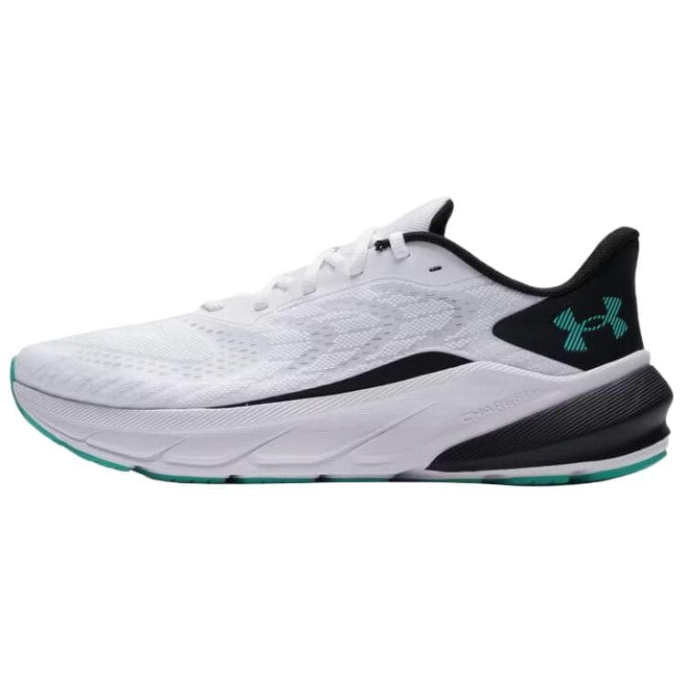 Кроссовки для бега Under Armour Turbulence 3 Амортизация Устойчивость к истиранию Дышащая Легкая Беговая Обувь Мужская Белый Черный - изображение 1