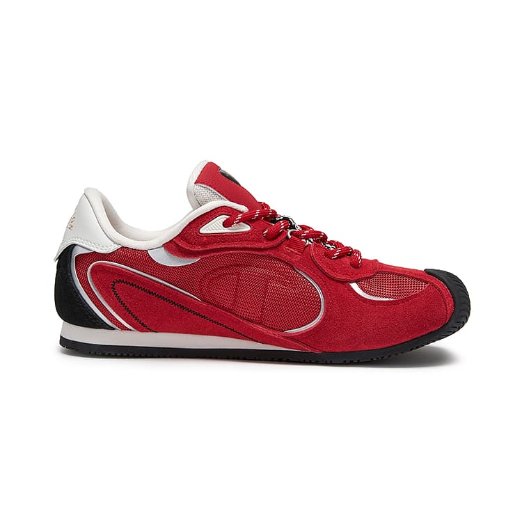 Кроссовки Champion Low-Top Повседневная Обувь Женская Aurora Red Молочный Белый - изображение 2
