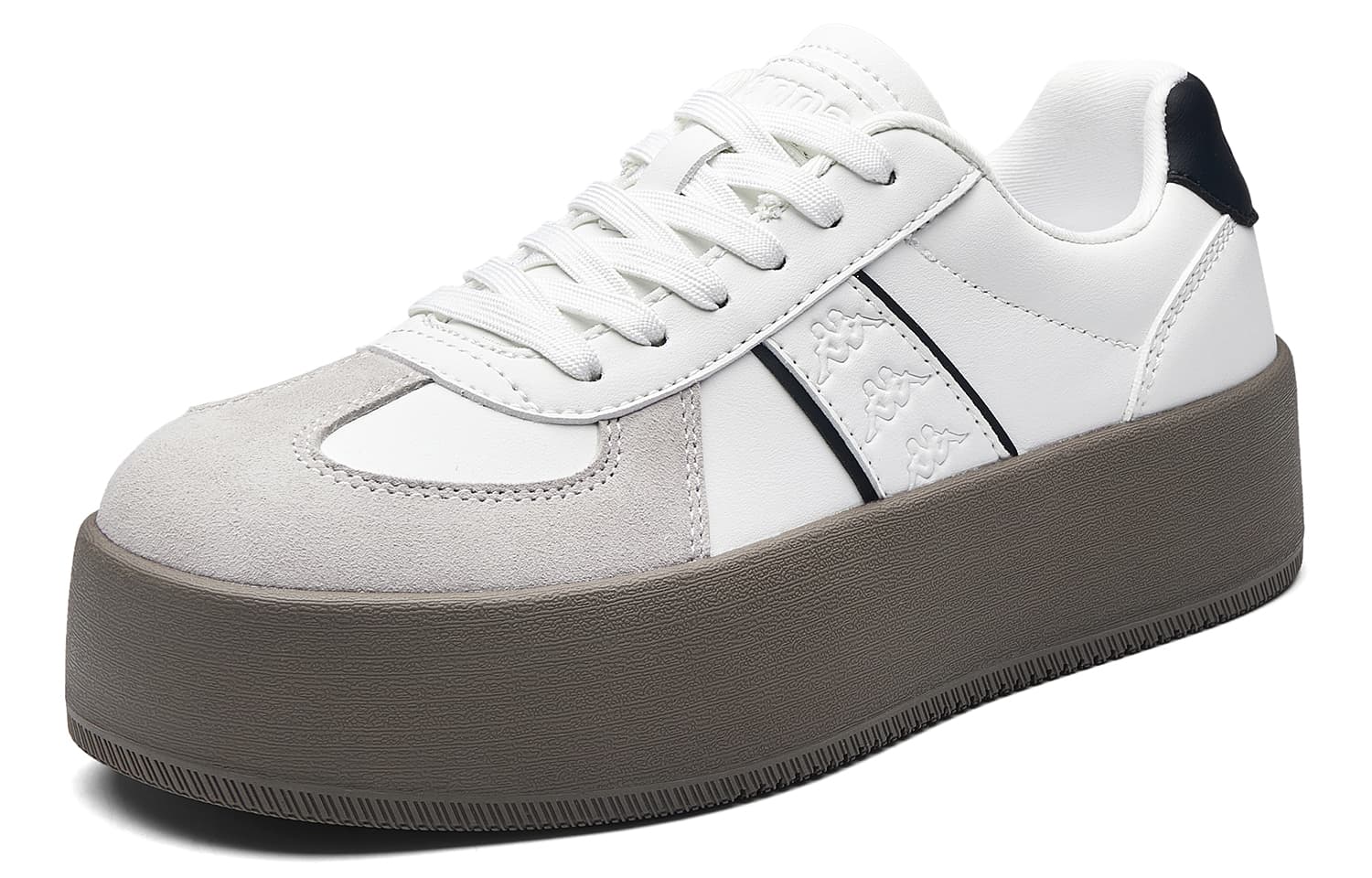 Кроссовки kappa Ice Cream Shoes Спина To Спина Low Топ Кеды немецкой армии (GAT) Women's White Коричнево-черный - изображение 3