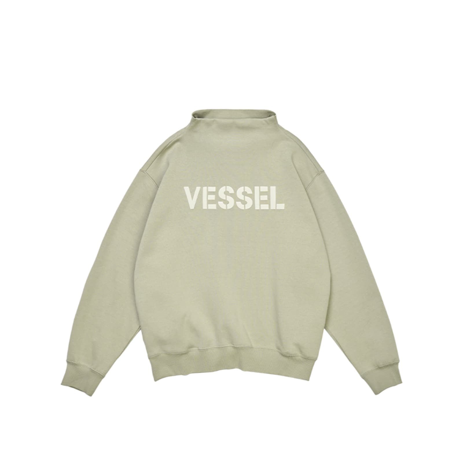 Худи XVESSEL Толстовка Силуэт Унисекс Светло-зеленый - изображение 1