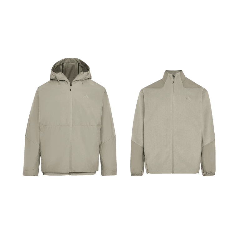 Куртка Adidas DWR TH 3 в 1 Водонепроницаемая 3 в 1 С флисовой подкладкой Длинный рукав с капюшоном Куртка Мужская - изображение 1