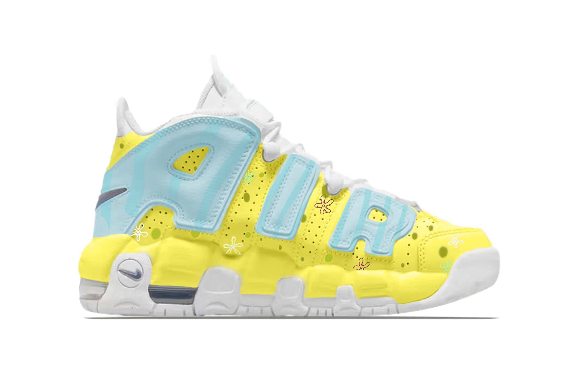 Ретро баскетбольные кроссовки Nike Air More Uptempo - изображение 5