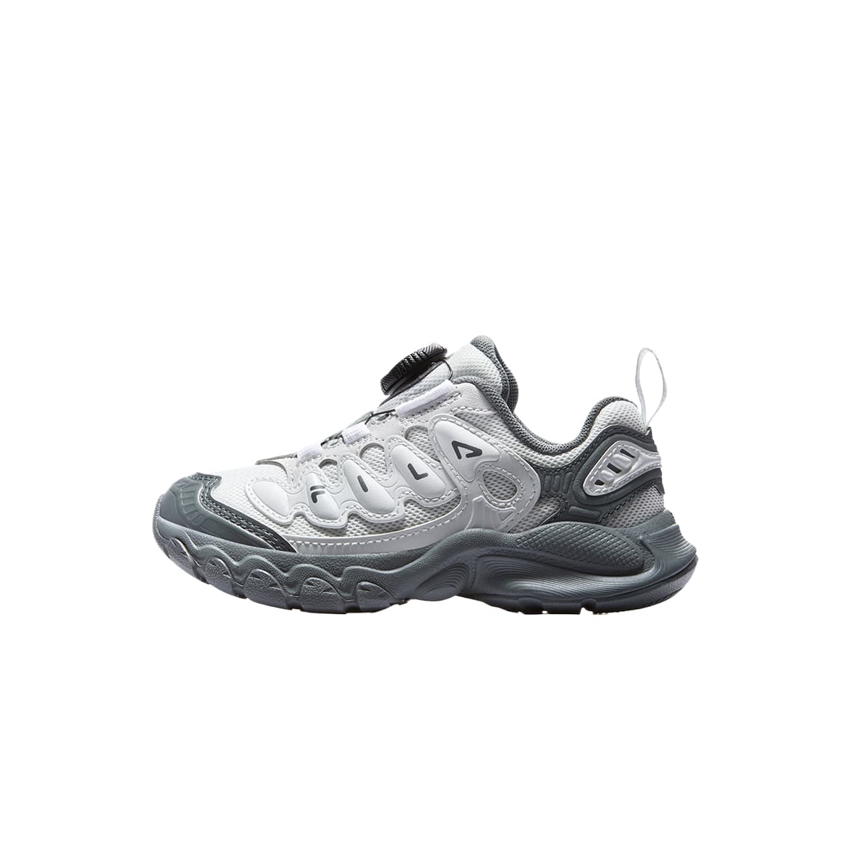 Кроссовки Fila Heritage FHT Синтетическая кожа текстиль противоскользящий MID Топ Беговые кроссовки Детские - изображение 1