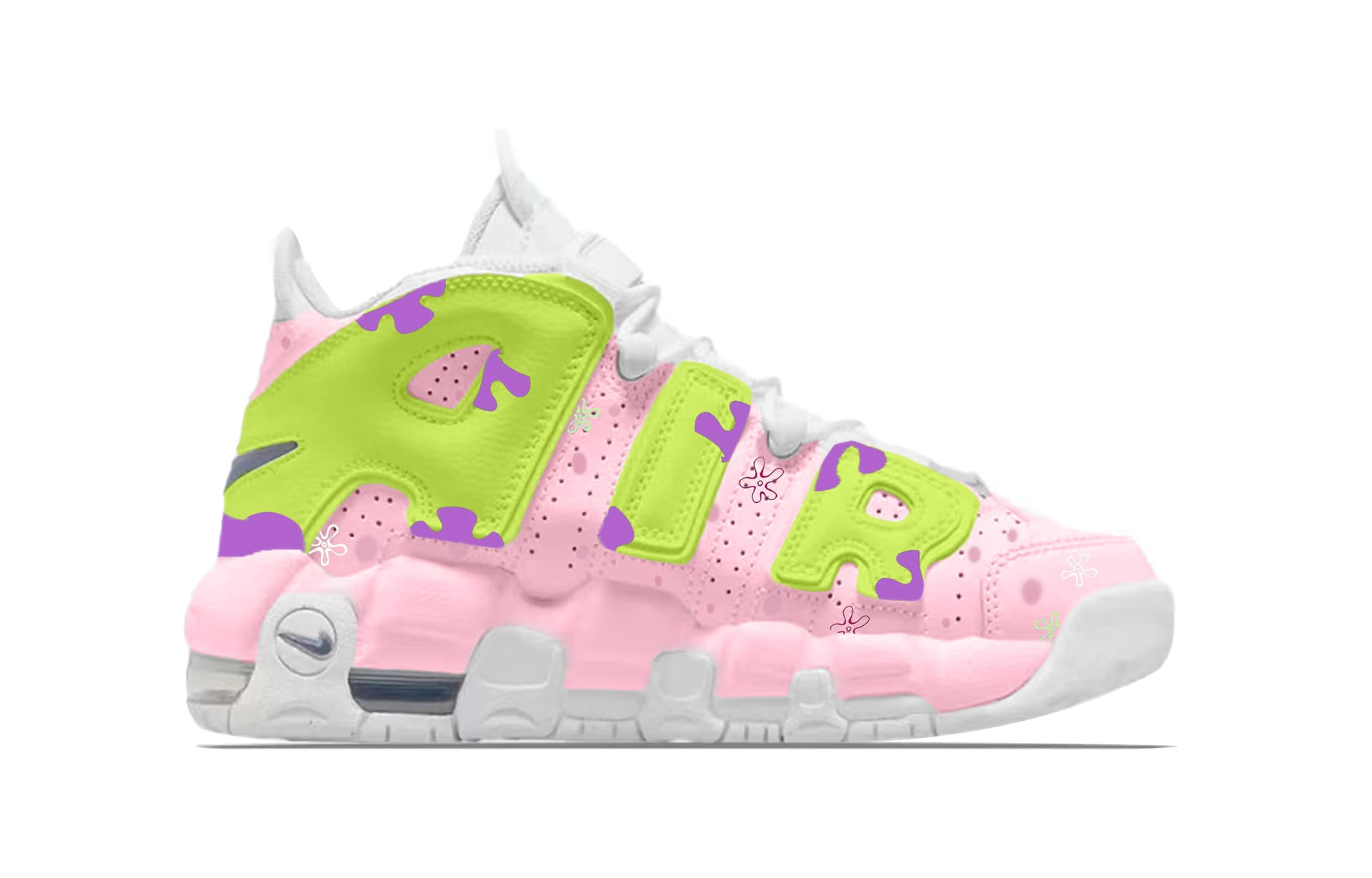 Ретро баскетбольные кроссовки Nike Air More Uptempo - изображение 3