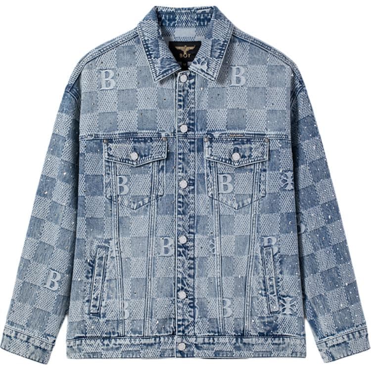 Джинсовая куртка BOY LONDON Blue Unisex Джинсовые куртки - изображение 1