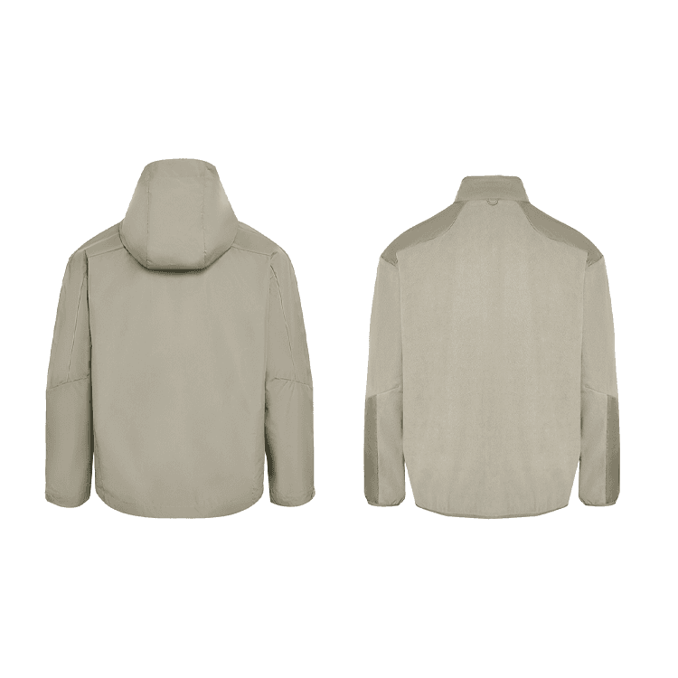 Куртка Adidas DWR TH 3 в 1 Водонепроницаемая 3 в 1 С флисовой подкладкой Длинный рукав с капюшоном Куртка Мужская - изображение 2