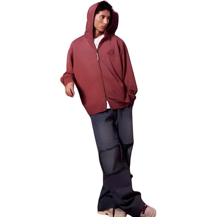 Куртка dickies Год Змеи Куртки Пальто Унисекс Вишнево-красный - изображение 5