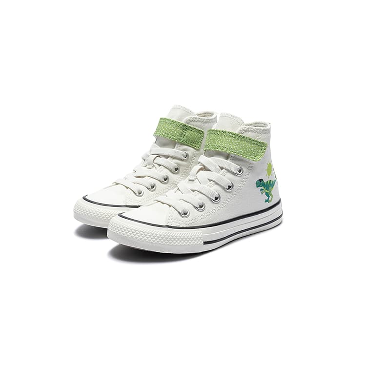 Converse YOUTH Повседневные кеды с принтом динозавра для детей - изображение 3