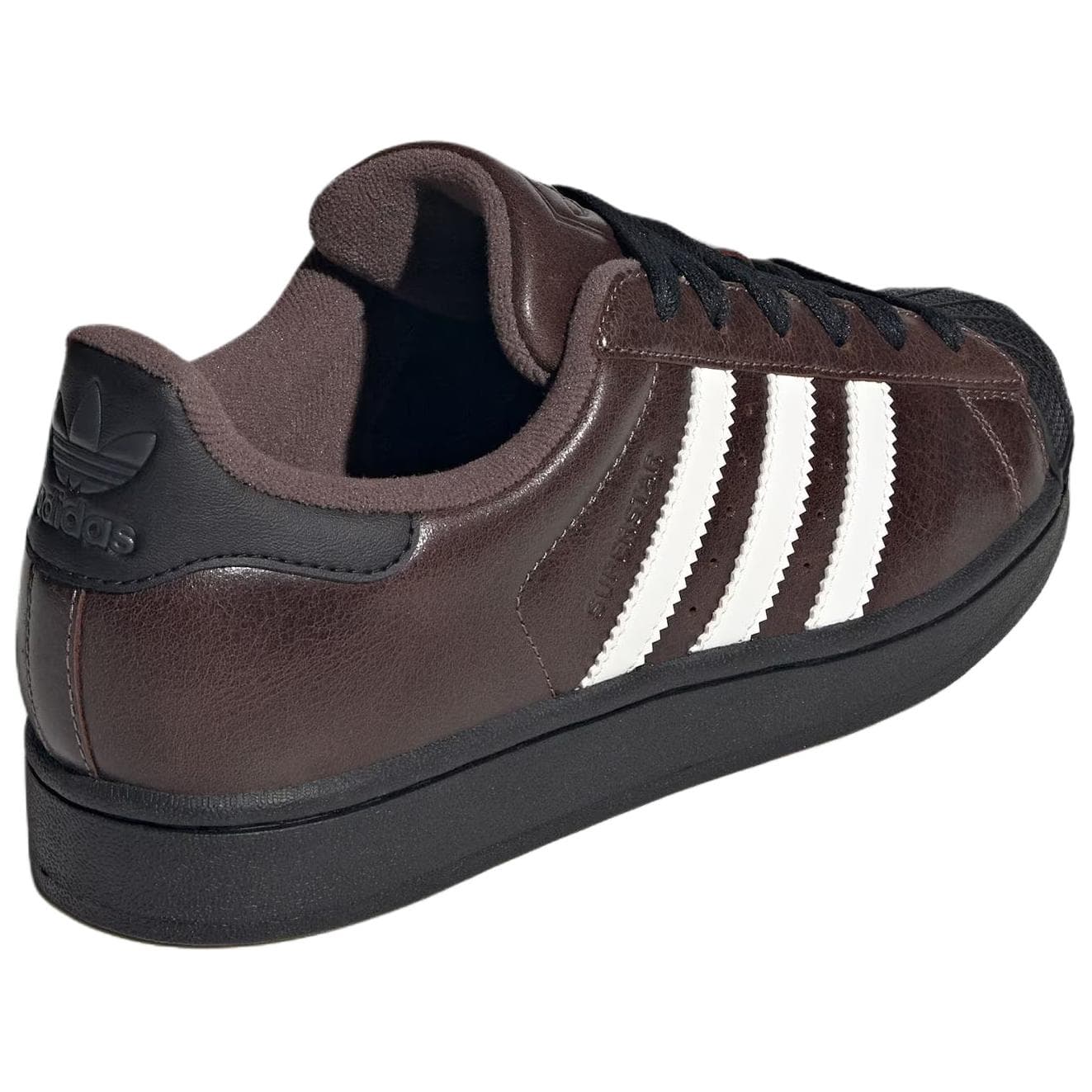 Кроссовки Adidas Originals Superstar 2 Low Топ Скейтборд Обувь Женские Землисто-коричневый - изображение 4