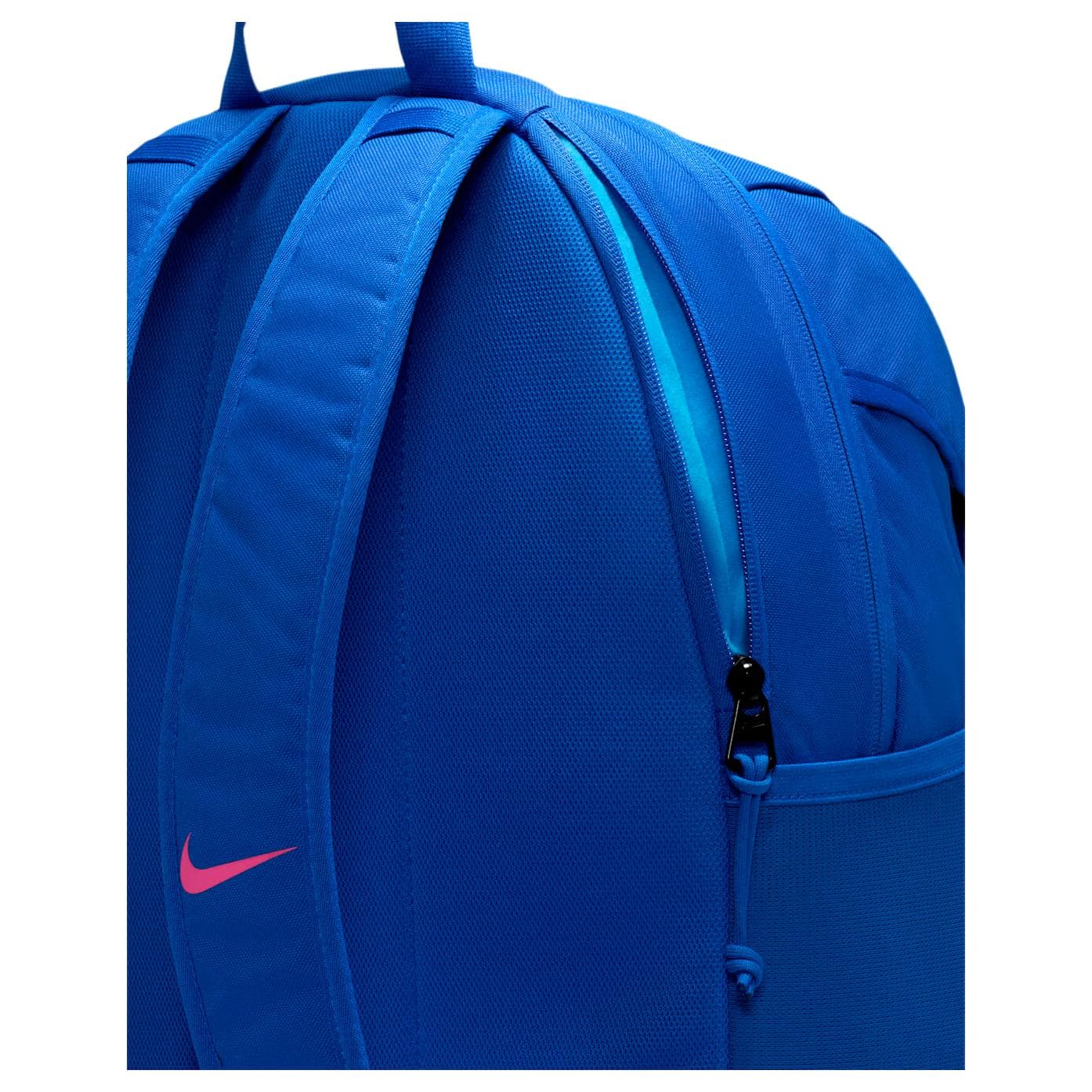Рюкзак NIKE ACADEMY Полиэстер с нейлоновыми рюкзаками унисекс гоночный синий синий свет и розовый Blast - изображение 7