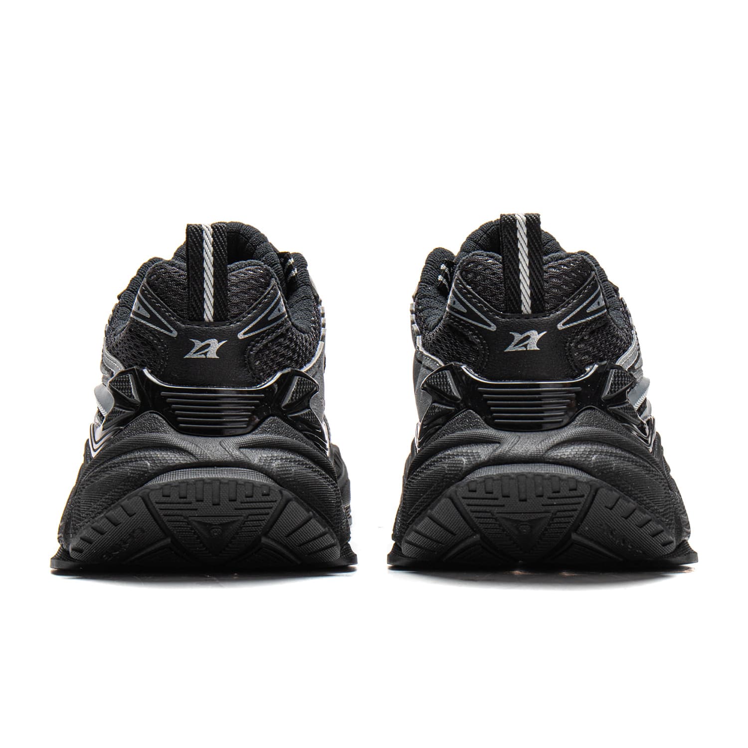 Кроссовки Li-Ning LINING Cloud Y2K Универсальный Винтаж Обувь На Платформе Лоу-топы Повседневный Женский Черно-серебристый - изображение 6