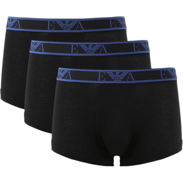 Трусы Emporio Armani Boxer Briefs 3-Pack Black - изображение 1