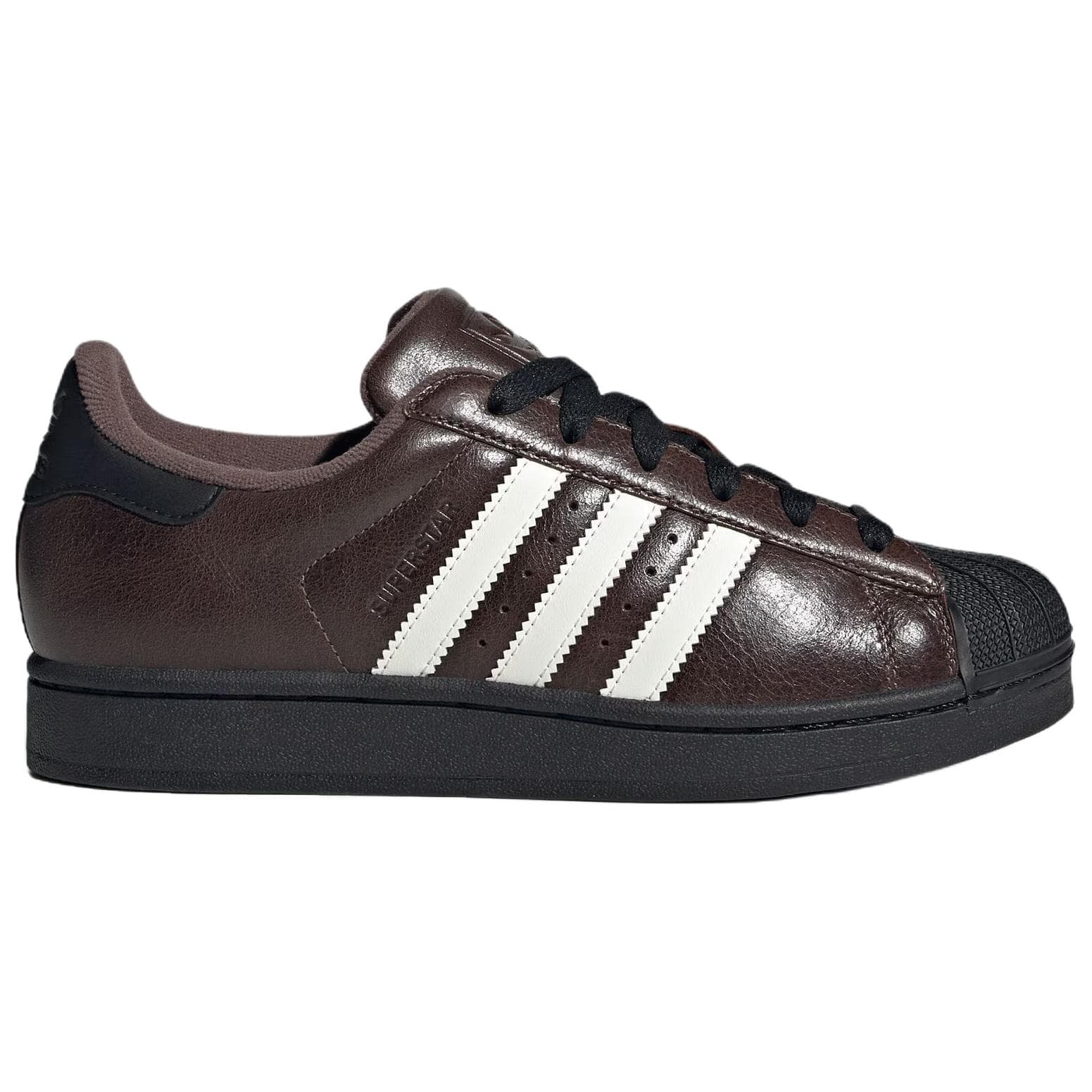 Кроссовки Adidas Originals Superstar 2 Low Топ Скейтборд Обувь Женские Землисто-коричневый - изображение 2