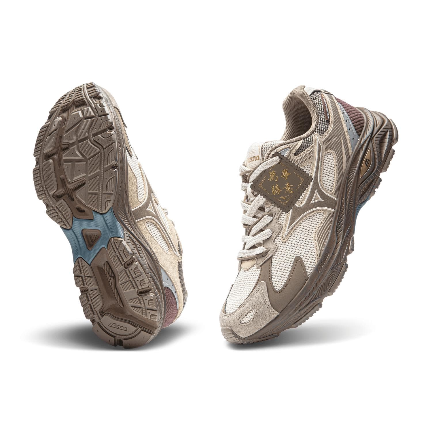 Кроссовки для бега Mizuno Racer S Low Кроссовки для бега Унисекс Дождь Умбра - изображение 3