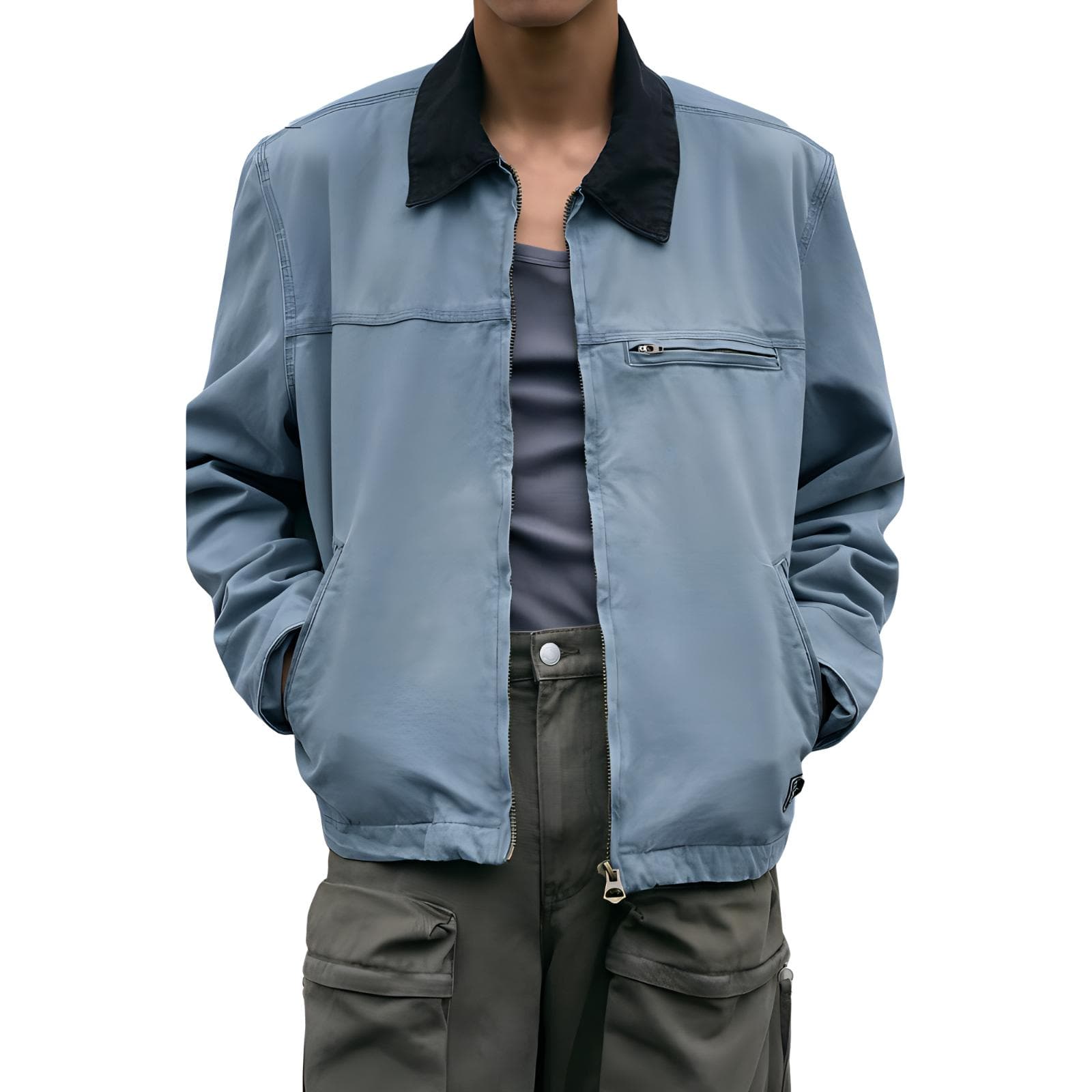 Куртка ZARA Washed Jacket - изображение 5