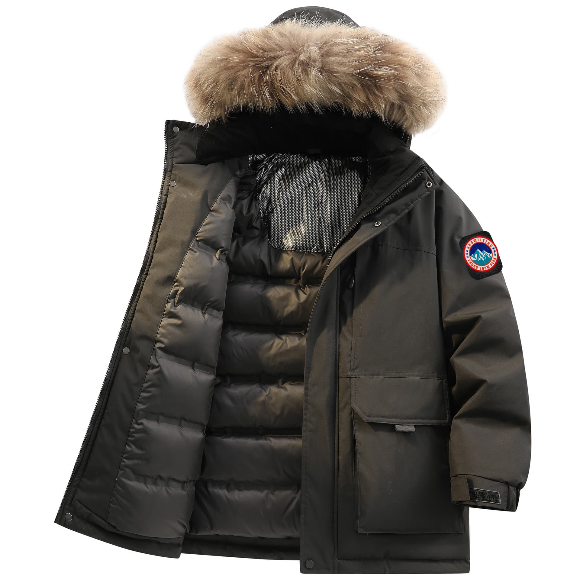 Зимняя куртка SNOW FLYING First Snow Collection Пуховик Мужской - изображение 1