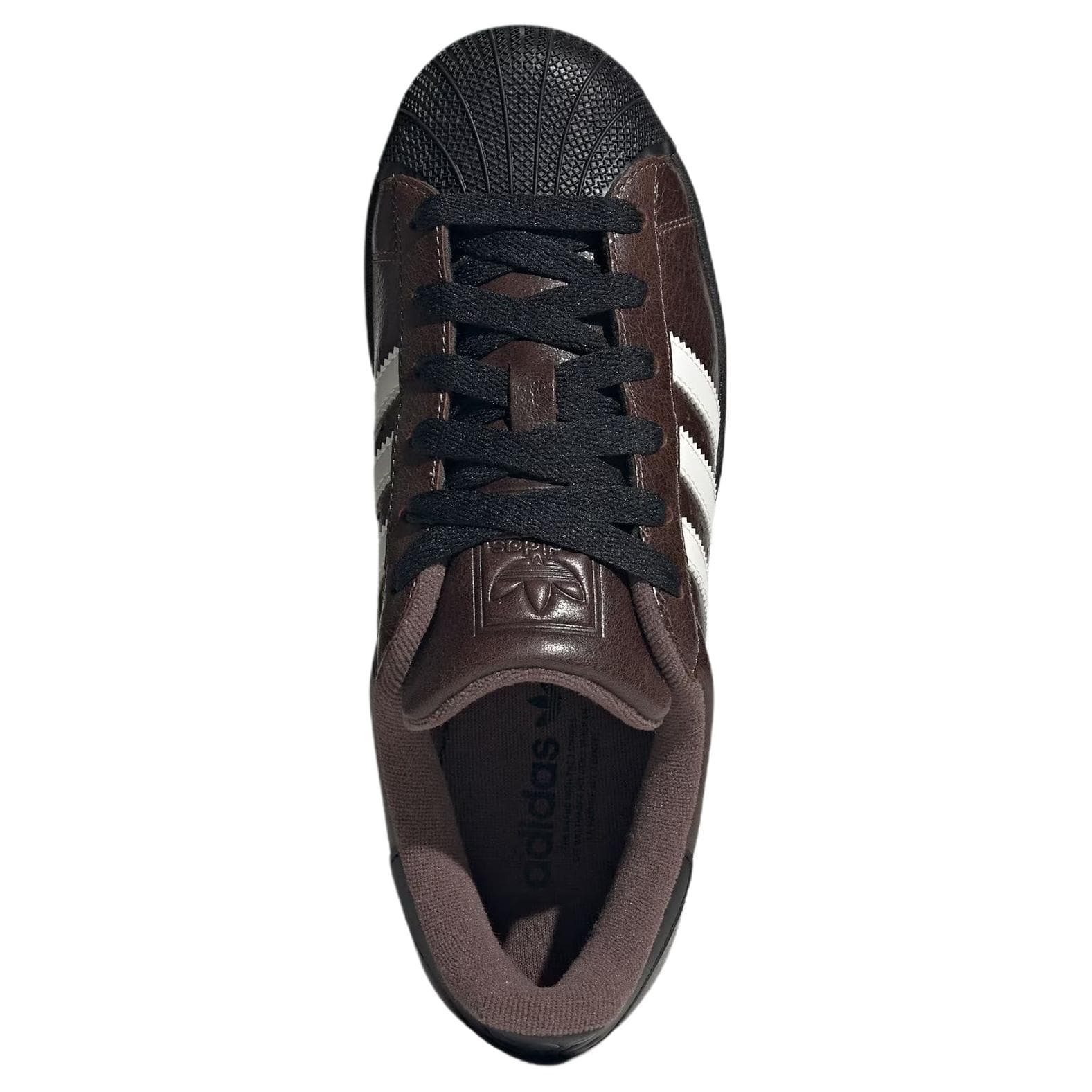Кроссовки Adidas Originals Superstar 2 Low Топ Скейтборд Обувь Женские Землисто-коричневый - изображение 5