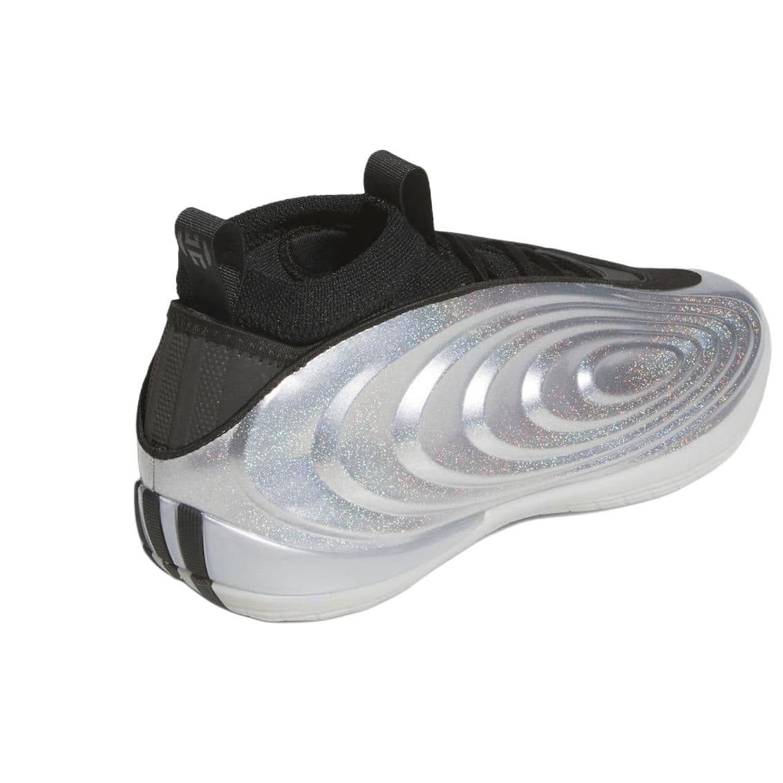 Кроссовки для баскетбола Adidas Harden Vol.10 Устойчивые к истиранию Баскетбольные кроссовки с амортизацией MID Унисекс Серебристо-черные - изображение 4