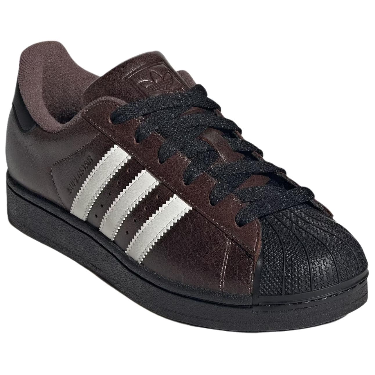 Кроссовки Adidas Originals Superstar 2 Low Топ Скейтборд Обувь Женские Землисто-коричневый - изображение 3