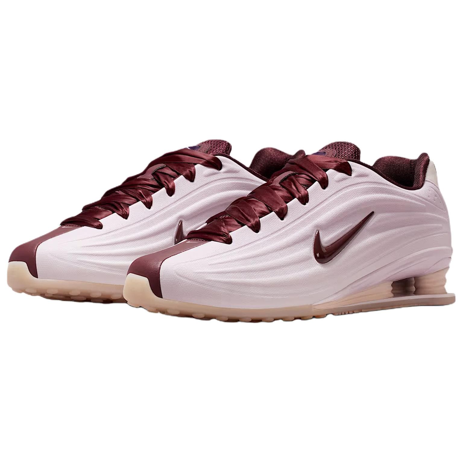 Кроссовки Nike SHOX Z Ткань Дышащая Повседневная Обувь Женская Розовая - изображение 3